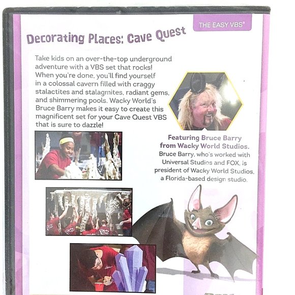 Cave Quest Maker Fun Factory Easy VBS 3 DVDs Decorating Places Ultimate Director - Picture 8 of 12